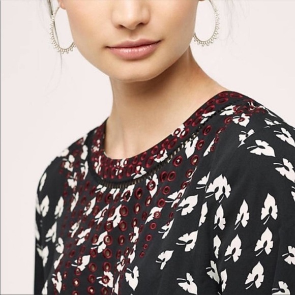 Anthropologie Ranna Gill Maiden‎ Leaf Romper. Sz M - Picture 12 of 14